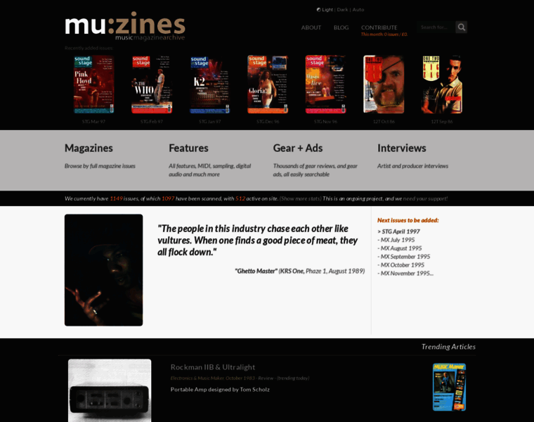 Muzines.co.uk thumbnail