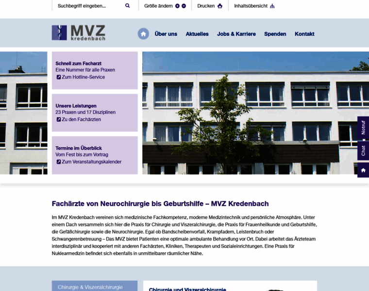 Mvz-kreuztal-kredenbach.de thumbnail