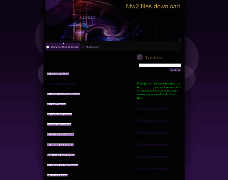 Mw2filesdownload.webnode.gr thumbnail
