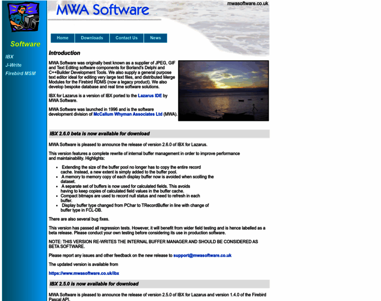 Mwasoftware.co.uk thumbnail