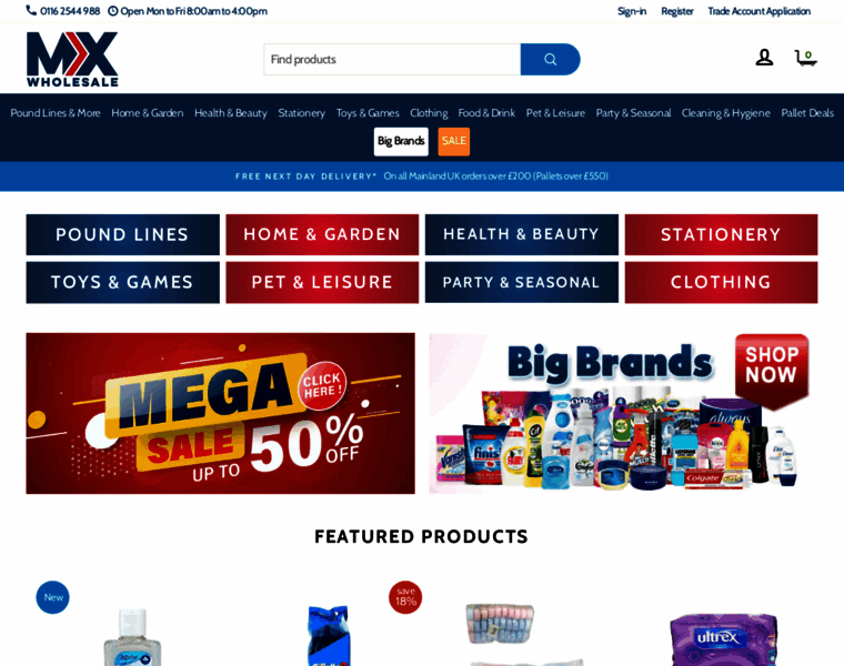 Mxwholesale.co.uk thumbnail Mxwholesale.co.uk thumbnail