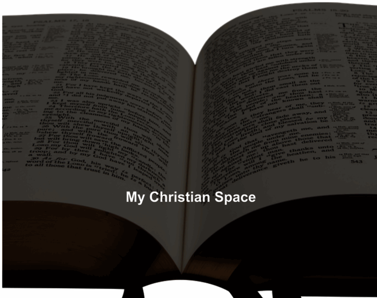 My-christian-space.com thumbnail
