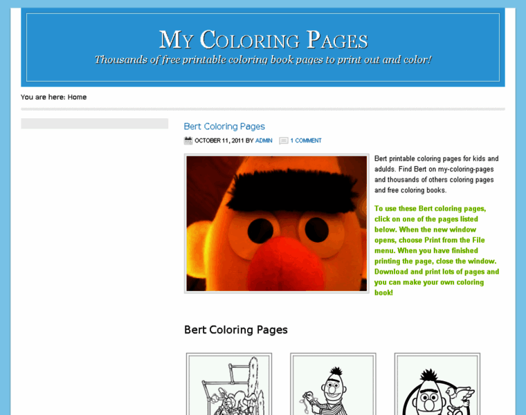 My-coloring-pages.com thumbnail