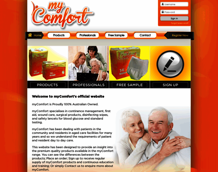 My-comfort.com.au thumbnail