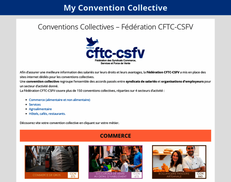 My-conventioncollective.fr thumbnail