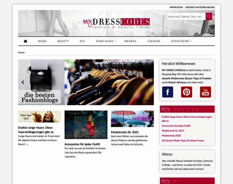 My-dress-codes.de thumbnail