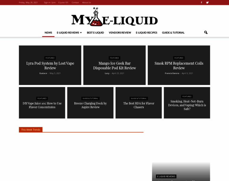 My-e-liquid.com thumbnail