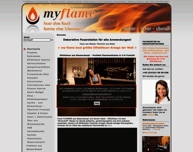 My-flame.de thumbnail