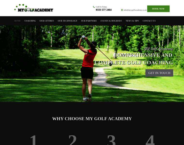 My-golf-academy.co.uk thumbnail