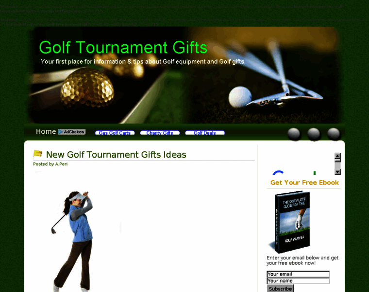 My-golf-tournament-gifts.com thumbnail