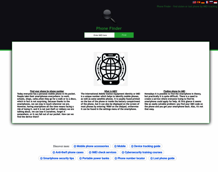My-phone-finder.com thumbnail