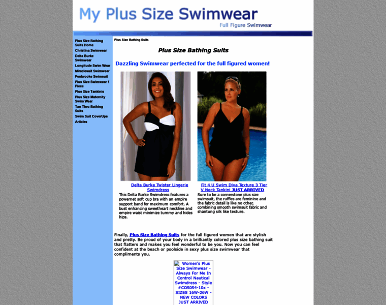 My-plus-size-swimwear.com thumbnail