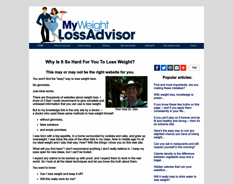My-weight-loss-advisor.com thumbnail