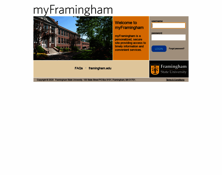 My.framingham.edu thumbnail