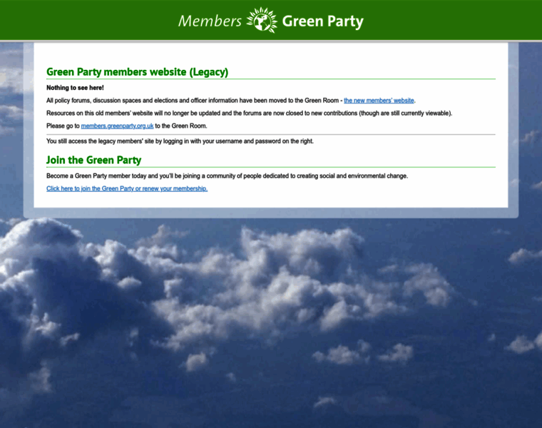 My.greenparty.org.uk thumbnail