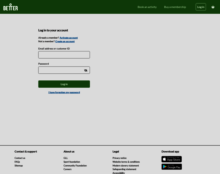 Myaccount.better.org.uk thumbnail