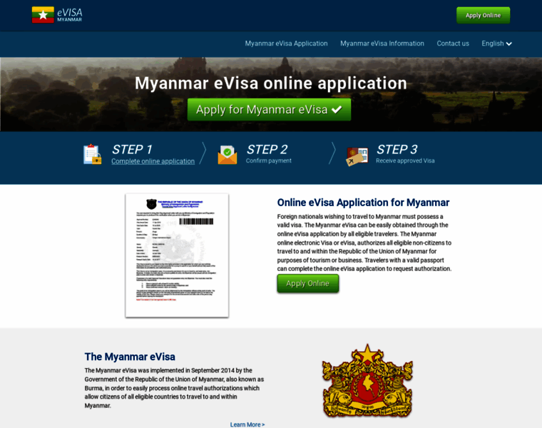 Myanmaronlinevisa.org thumbnail