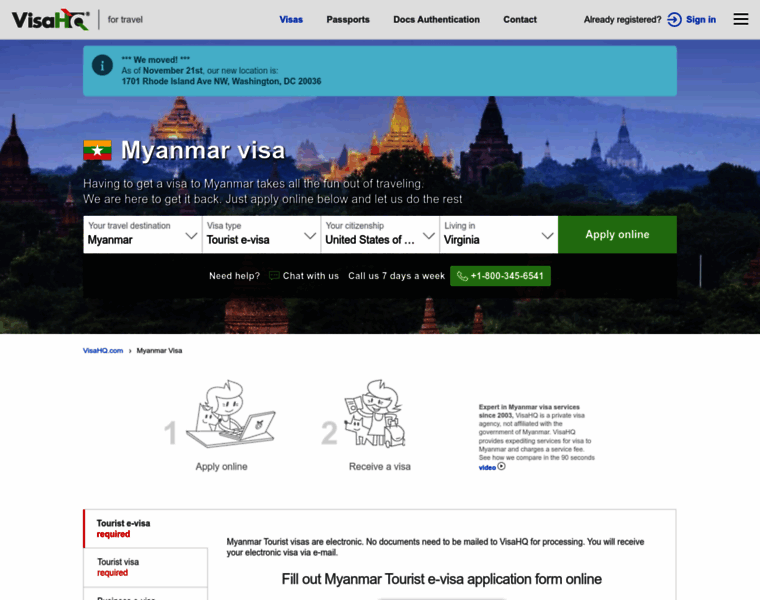 Myanmarvisaonline.com thumbnail
