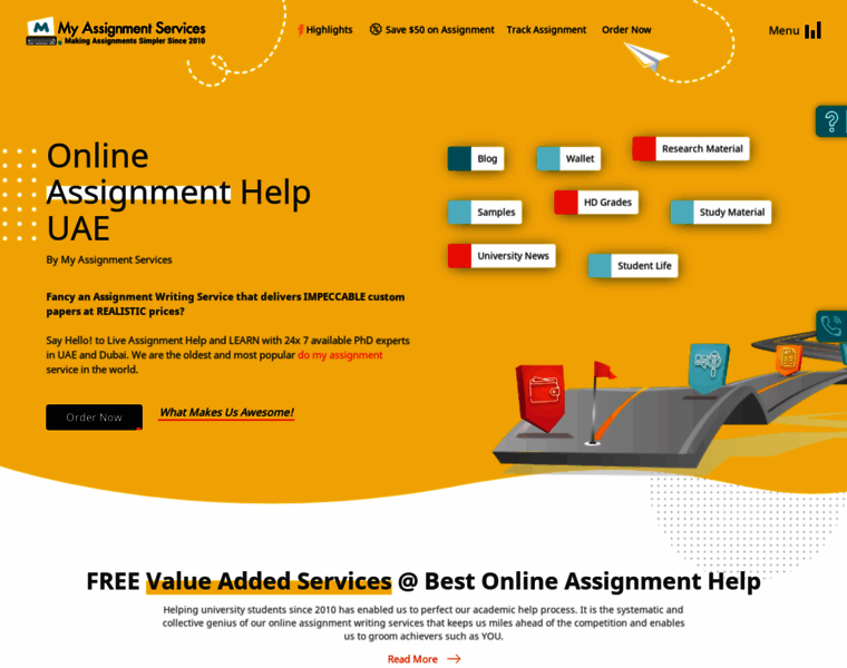 Myassignmentservices.ae thumbnail