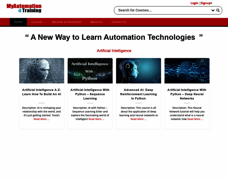 Myautomation.training thumbnail