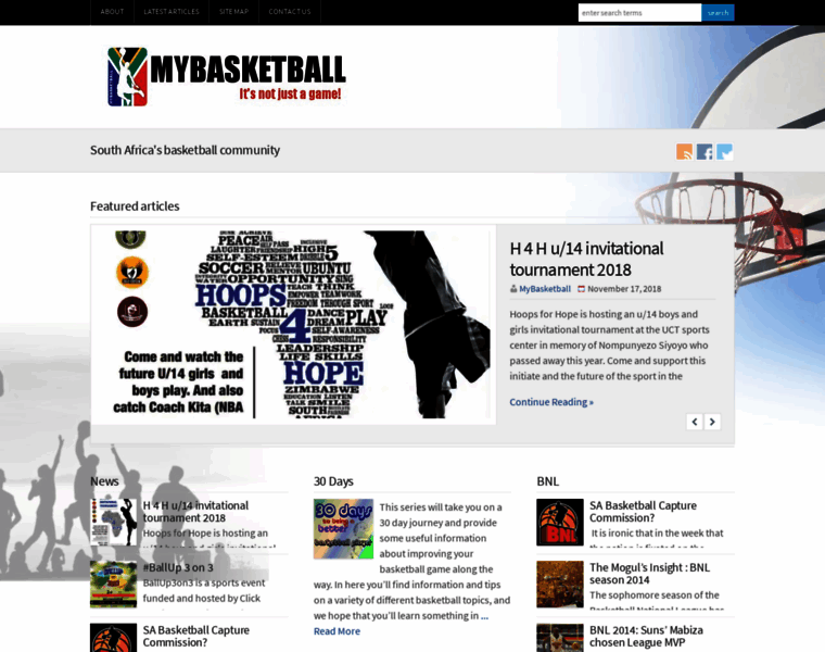 Mybasketball.co.za thumbnail