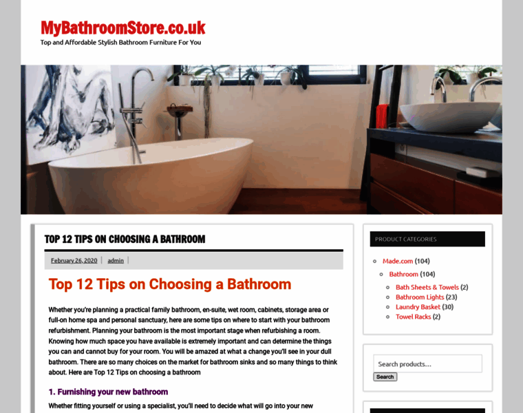 Mybathroomstore.co.uk thumbnail