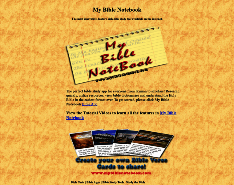 Mybiblenotebook.com thumbnail