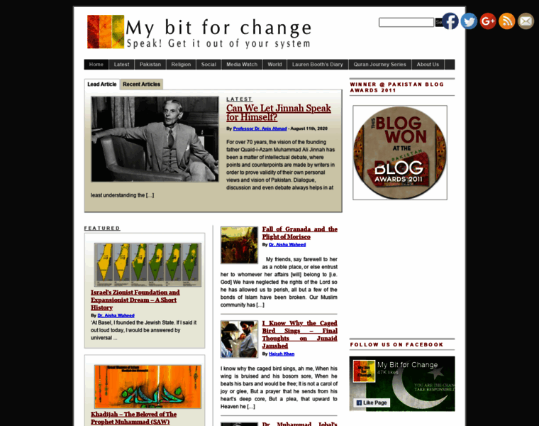 Mybitforchange.org thumbnail