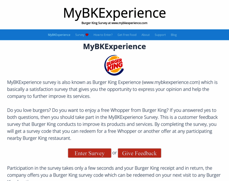 Mybkexperience.onl thumbnail