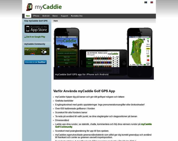 Mycaddie.net thumbnail