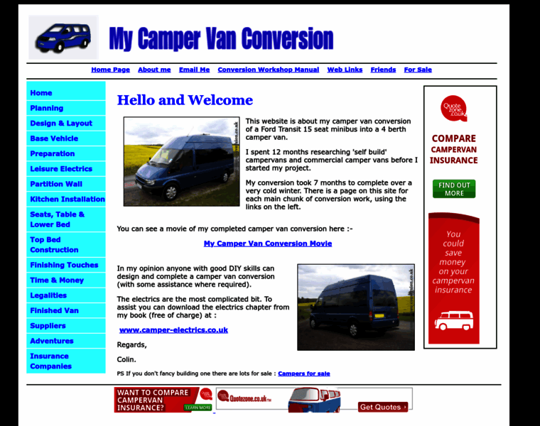 Mycampervanconversion.co.uk thumbnail Mycampervanconversion.co.uk thumbnail