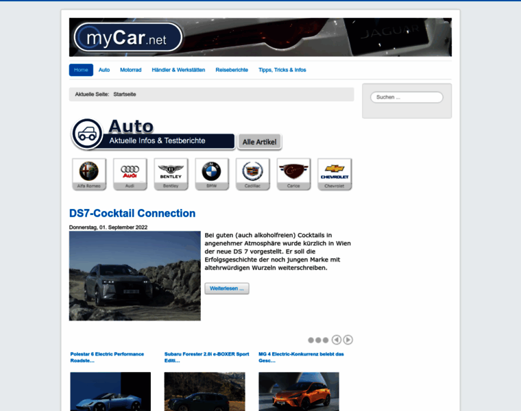 Mycar.net thumbnail