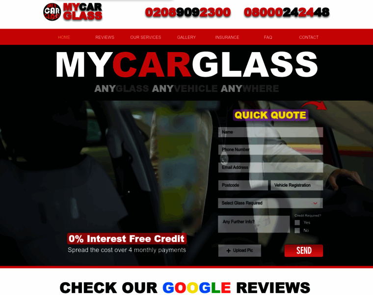 Mycarglass.co.uk thumbnail