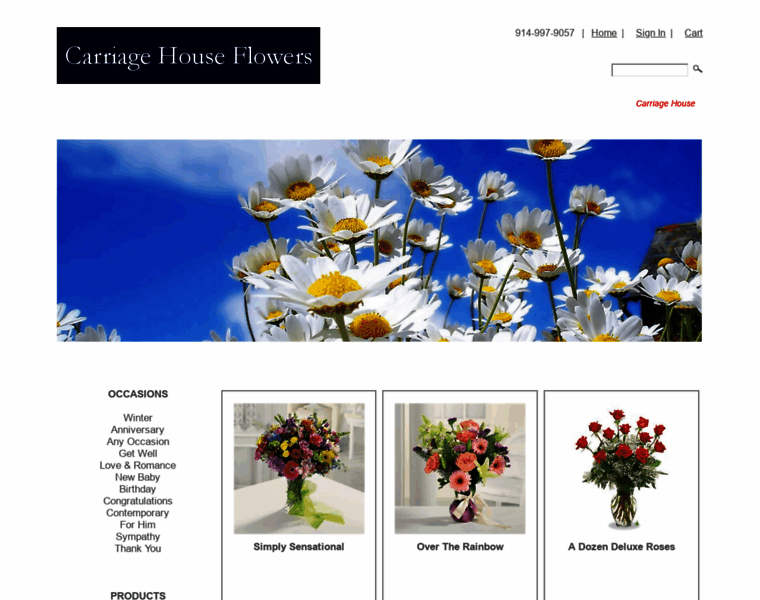 Mycarriagehouseflowers.com thumbnail
