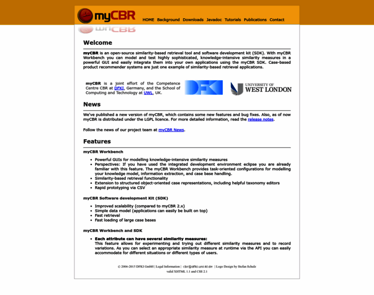 Mycbr-project.org thumbnail