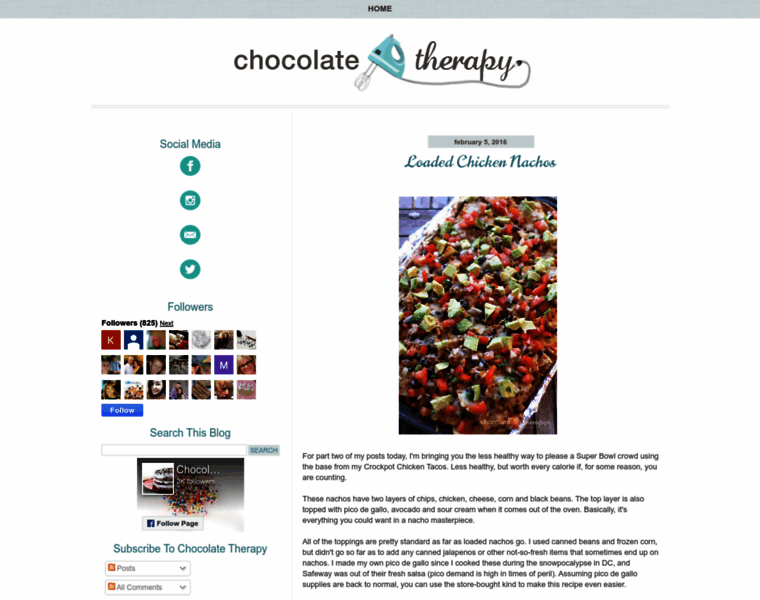 Mychocolatetherapy.com thumbnail