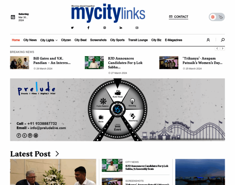 Mycitylinks.in thumbnail