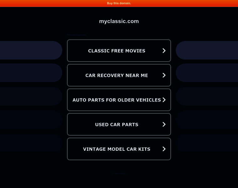 Myclassic.com thumbnail Myclassic.com thumbnail