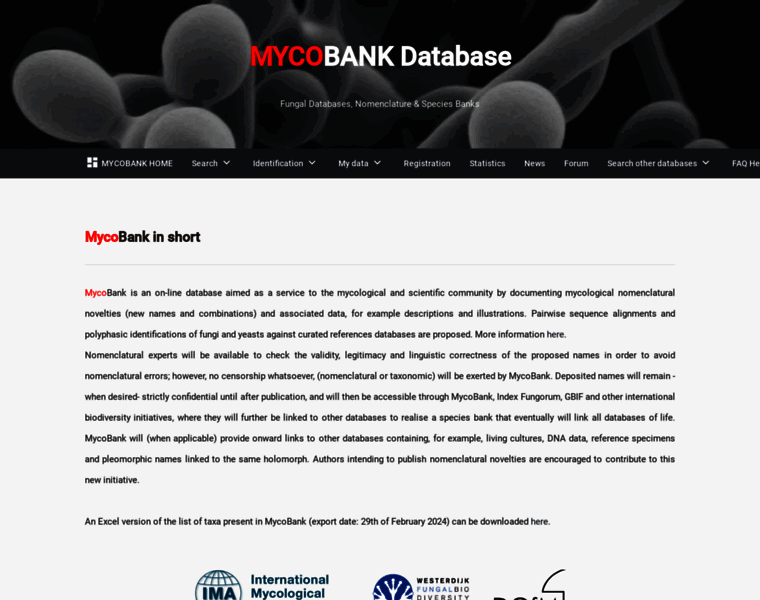 Mycobank.org thumbnail