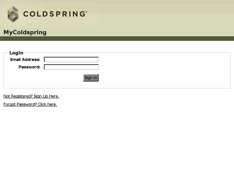 Mycoldspring.coldspringusa.com thumbnail