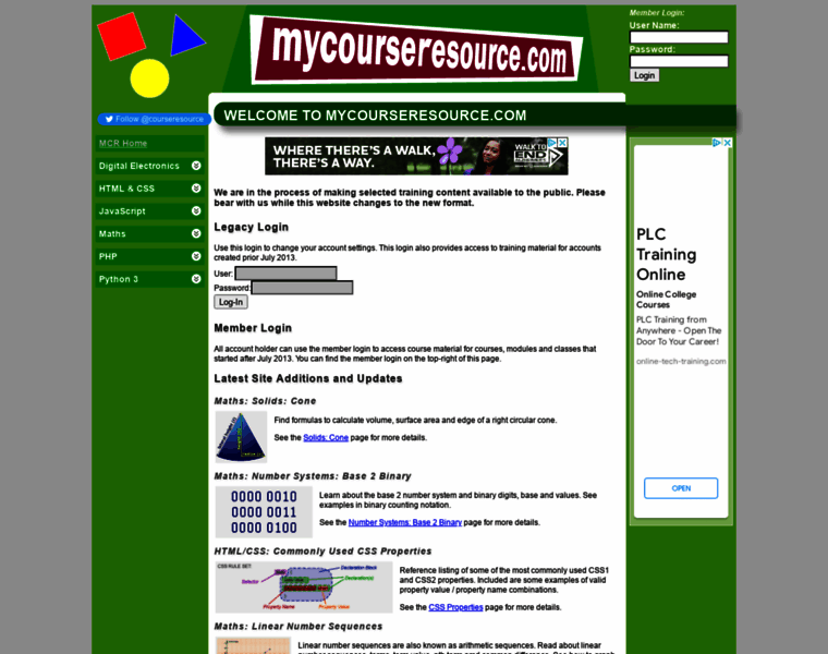 Mycourseresource.com thumbnail