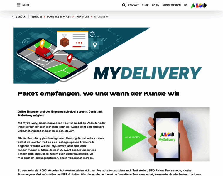Mydelivery.ch thumbnail