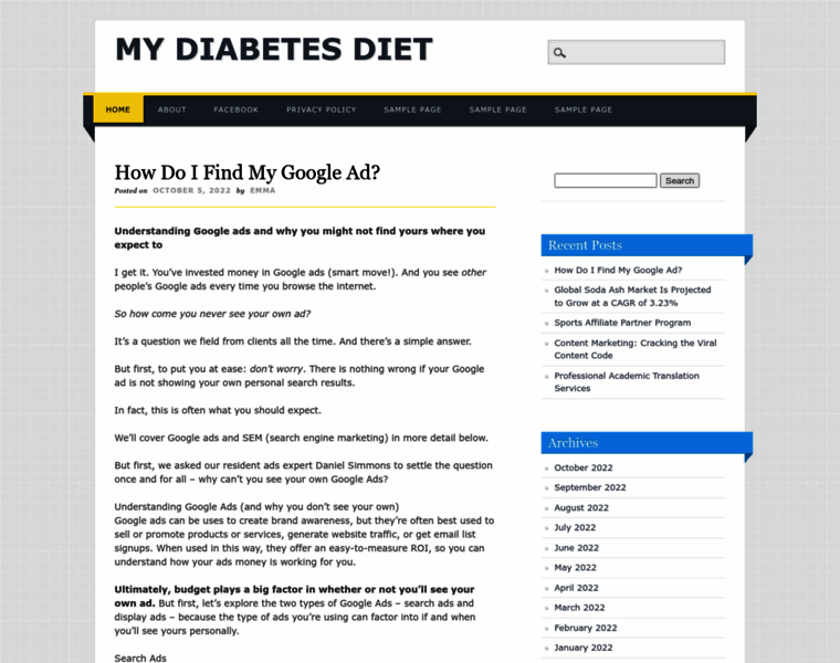 Mydiabetesdiet.us thumbnail
