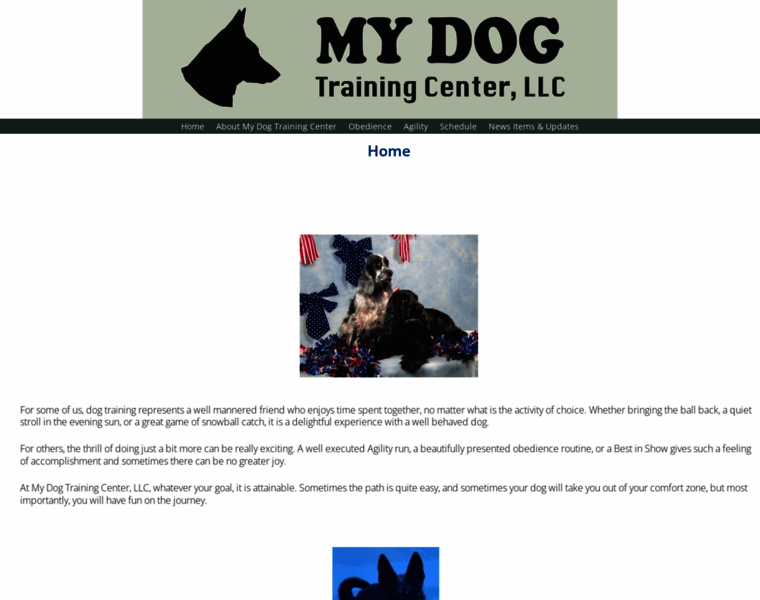 Mydogtrainingcenter.com thumbnail