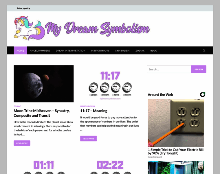 Mydreamsymbolism.com thumbnail