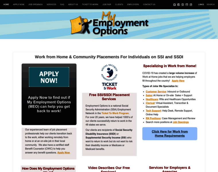 Myemploymentoptions.com thumbnail