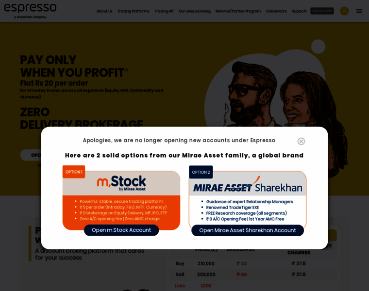 Myespresso.com thumbnail