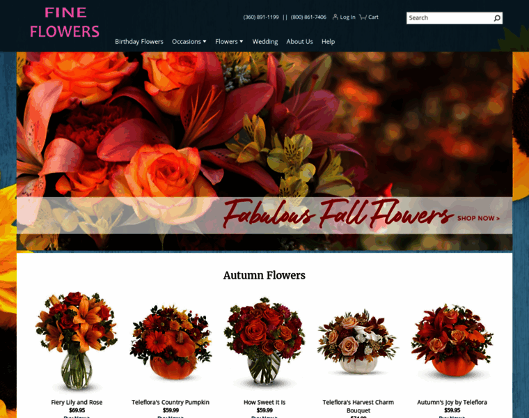 Myfineflowers.com thumbnail