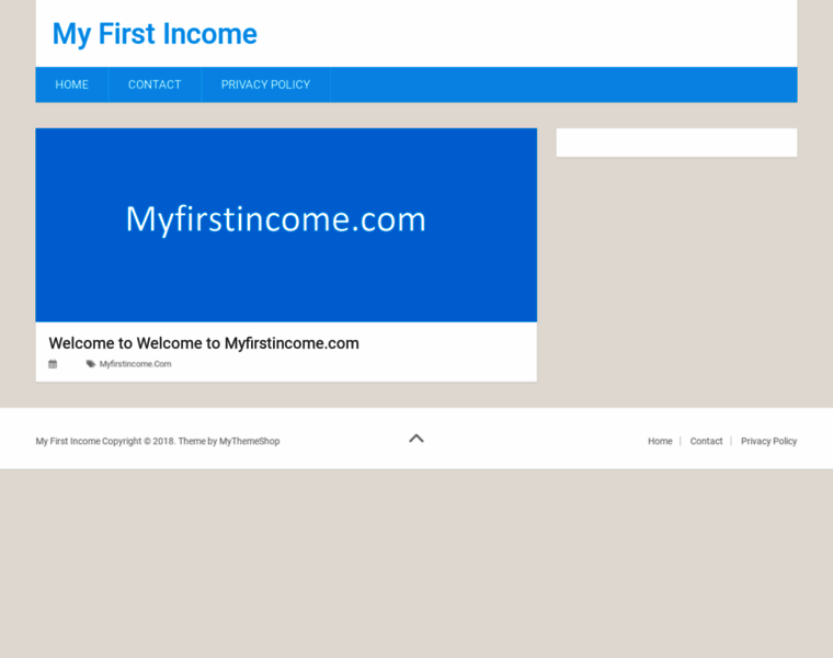 Myfirstincome.com thumbnail
