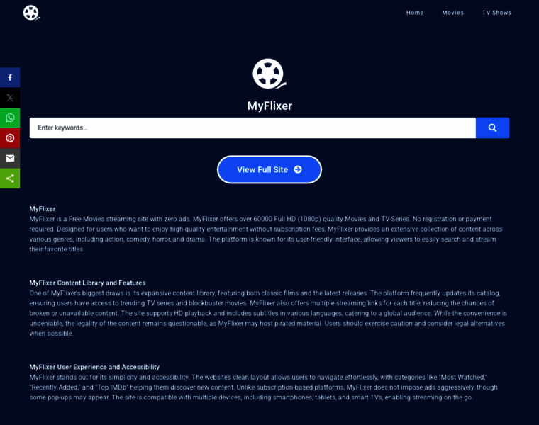 Myflixer.tw thumbnail